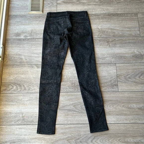 J Brand Snakeskin Matte Boa  Leggings - Picture 12 of 13